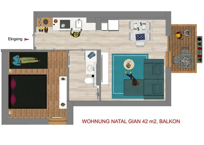 Natal Gian 아파트